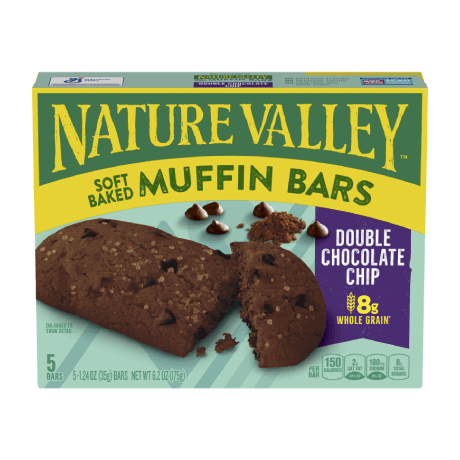 Double Chocolate Chip Soft-Baked Muffin Bar Nature Valley
